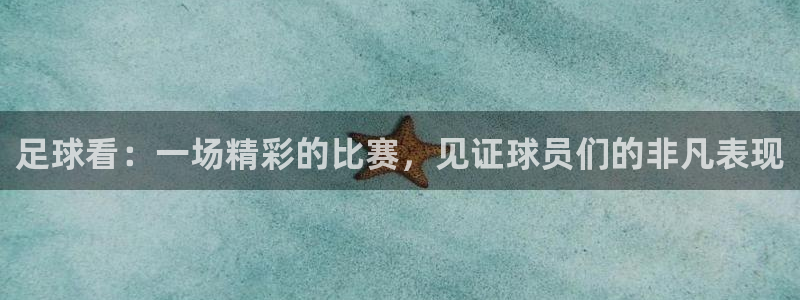 足球看：一场精彩的比赛，见证球员们的非凡表现